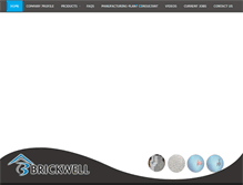Tablet Screenshot of brickwell.co.in